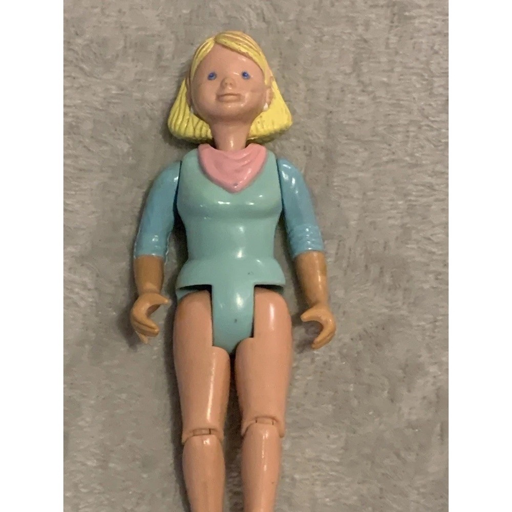 Fisher Price Loving Family DREAM Dollhouse Figure MOM Blonde Doll Vintage 1993